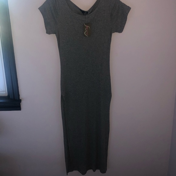 Long Grey Dress - Picture 1 of 3
